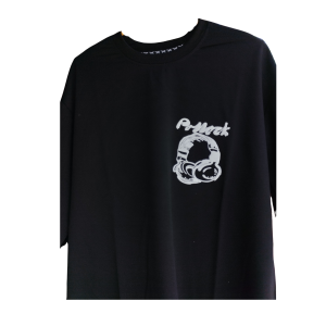 ব্ল্যাক প্রিমিয়াম গ্রাফিক টি-শার্ট – আধুনিক ও স্টাইলিশ