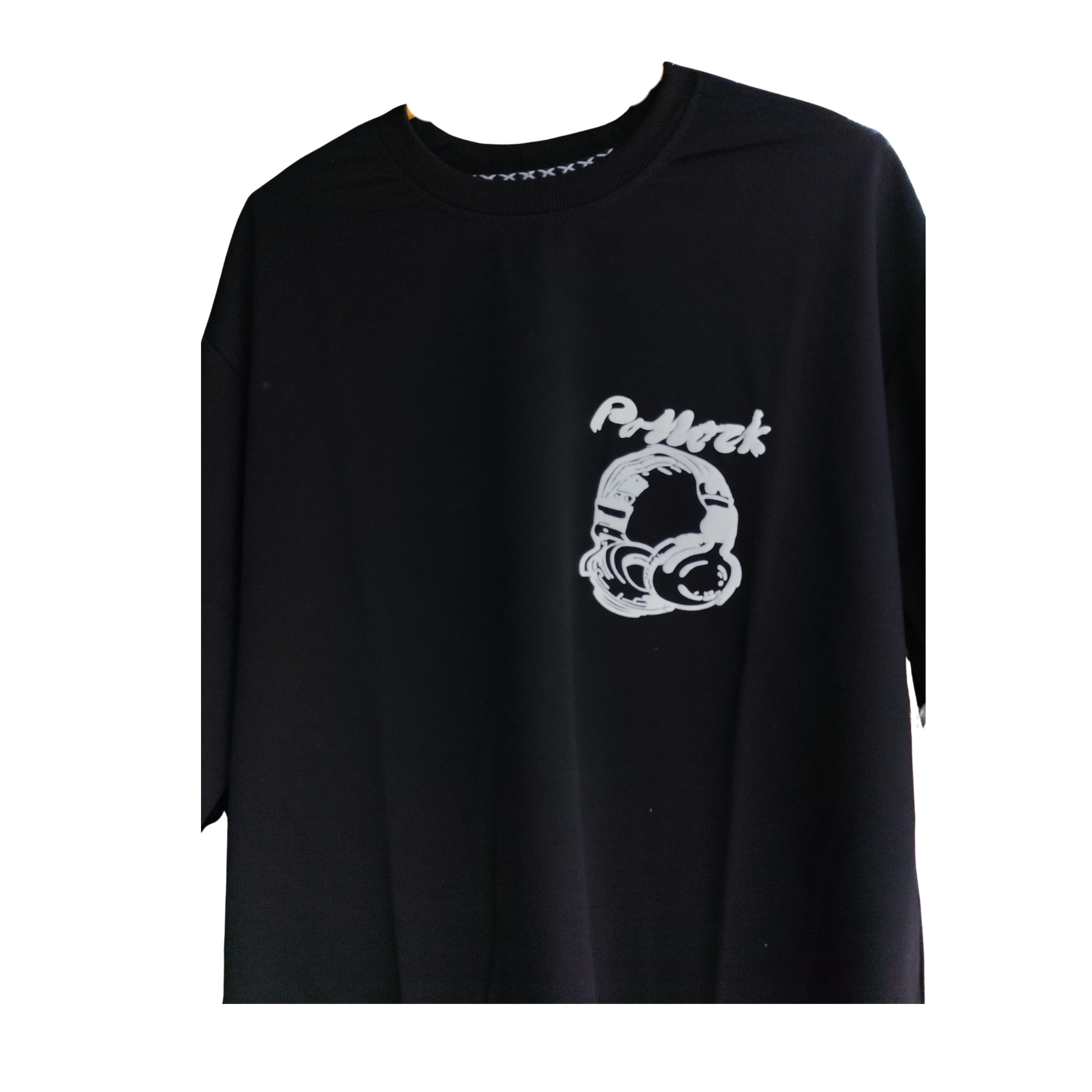 ব্ল্যাক প্রিমিয়াম গ্রাফিক টি-শার্ট – আধুনিক ও স্টাইলিশ