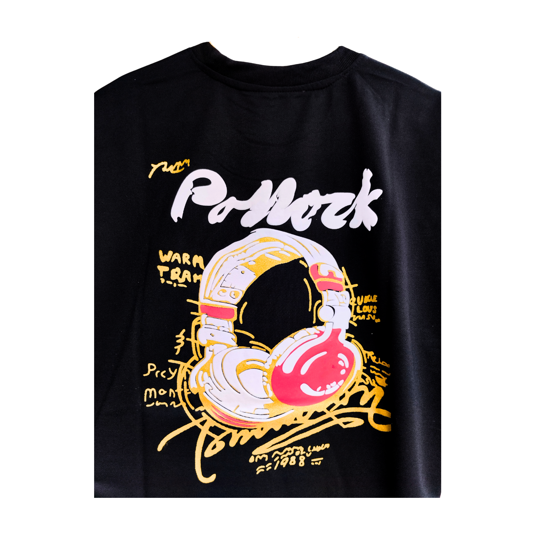 ব্ল্যাক প্রিমিয়াম গ্রাফিক টি-শার্ট – আধুনিক ও স্টাইলিশ - Image 2