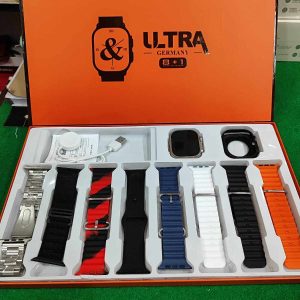 Y80 Ultra Smartwatch With 8 Strap