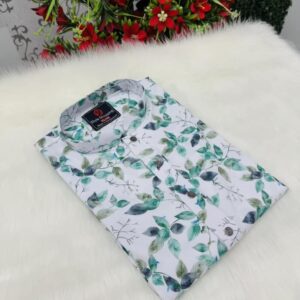 Men’s Cotton Screen Print Panjabi
