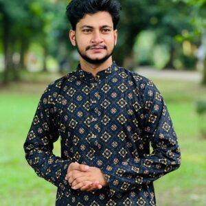 Men’s Cotton Screen Print Panjabi